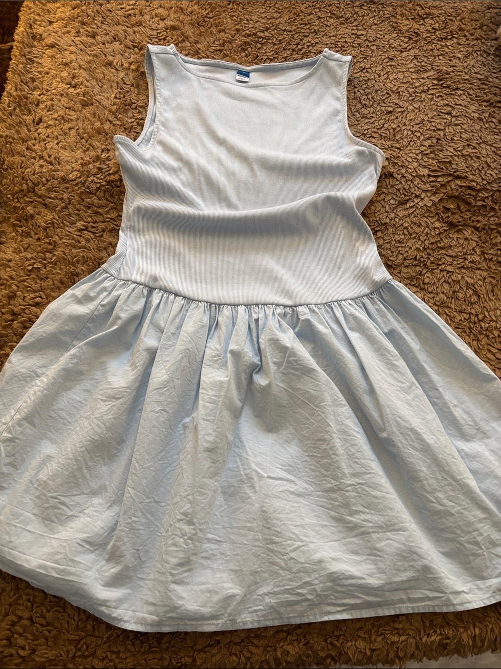 Old Navy Light Blue Sleeveless Dress - Classic Summer Style